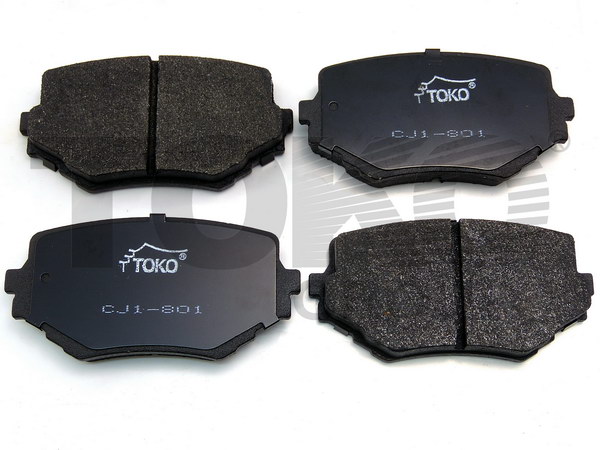 Toko T2117001 Front disc brake pads, set T2117001