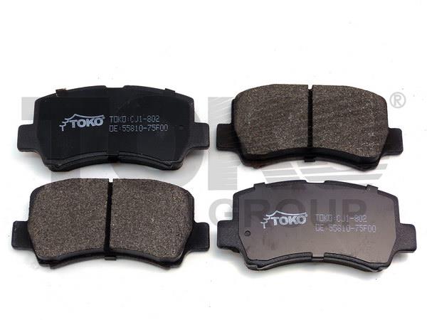 Toko T2117002 Front disc brake pads, set T2117002