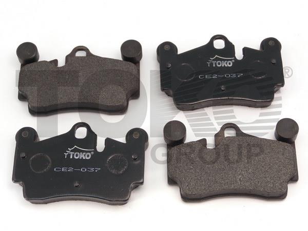 Toko T2252037W Rear disc brake pads, set T2252037W