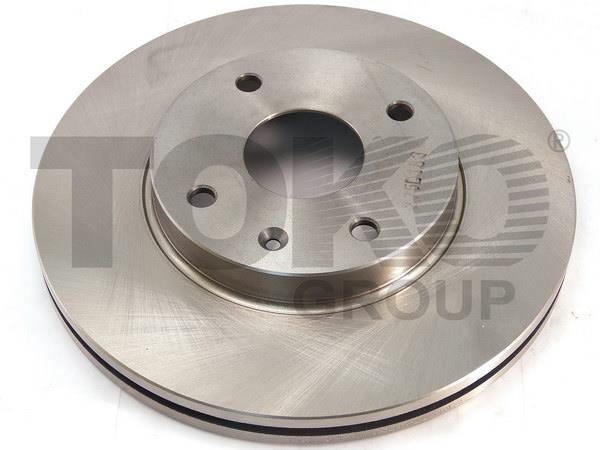 Toko T2302018 Front brake disc ventilated T2302018