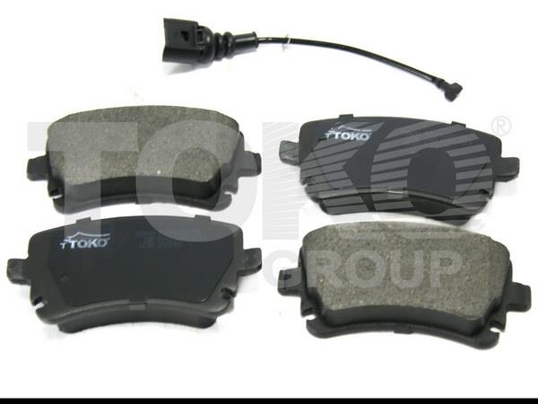 Toko T2252035L Rear disc brake pads, set T2252035L