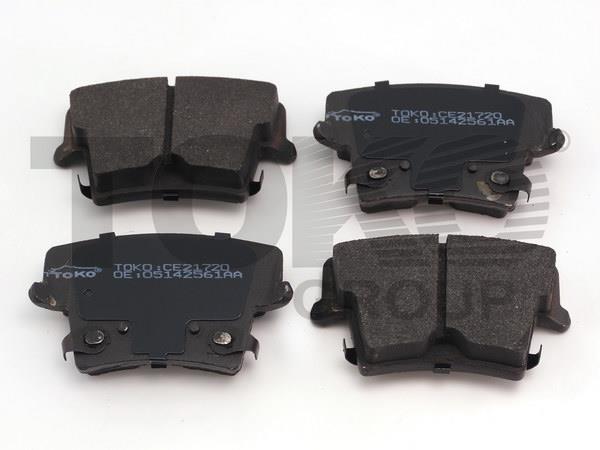 Toko T2267020 Rear disc brake pads, set T2267020