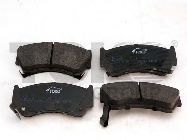 Toko T2114057 Front disc brake pads, set T2114057
