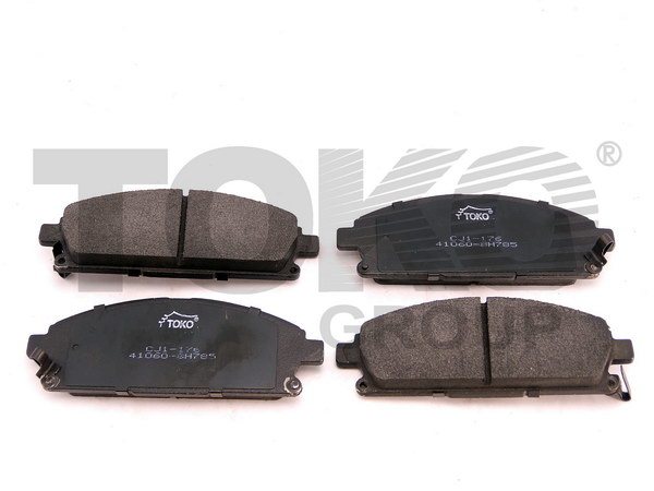 Toko T2114076 Front disc brake pads, set T2114076