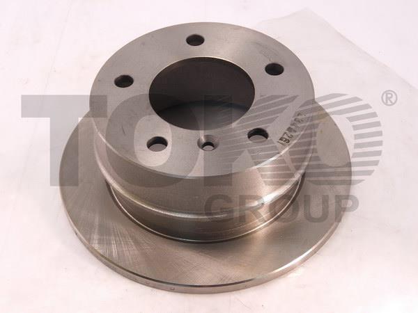 Toko T2434006 Rear brake disc, non-ventilated T2434006