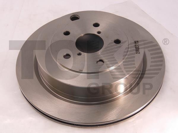 Toko T2416005 Rear ventilated brake disc T2416005