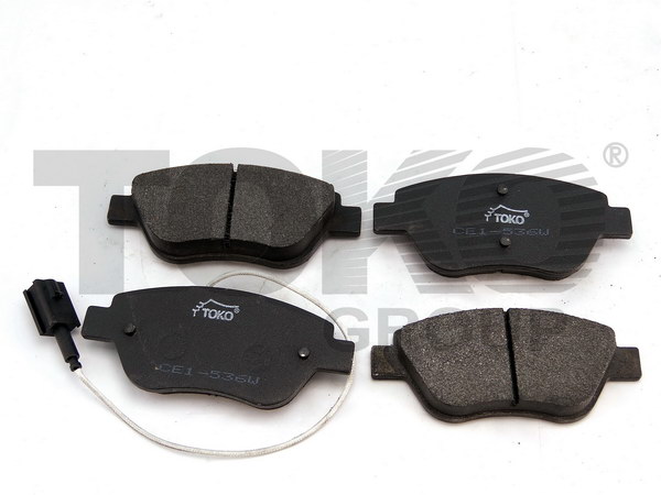 Toko T2136036W Front disc brake pads, set T2136036W