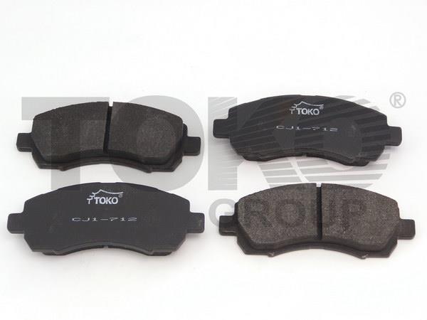 Toko T2116012W Front disc brake pads, set T2116012W