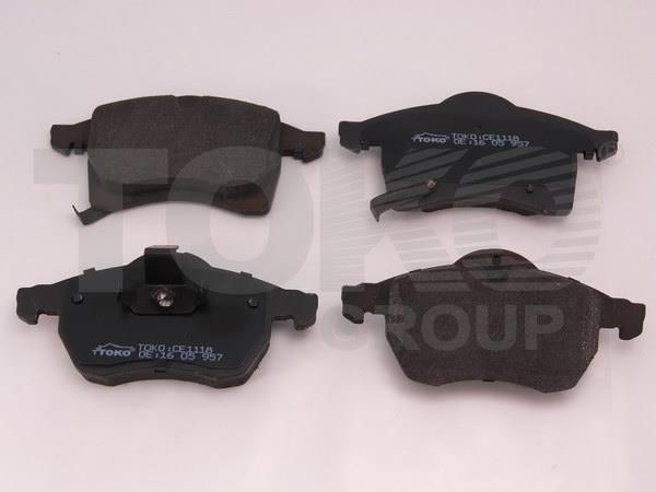 Toko T2143018 Front disc brake pads, set T2143018