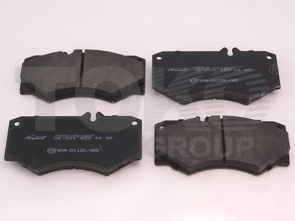 Toko T2142007 Front disc brake pads, set T2142007