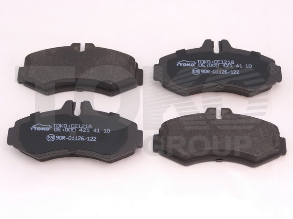 Toko T2142018 Front disc brake pads, set T2142018