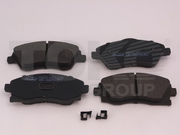 Toko T2143020 Front disc brake pads, set T2143020
