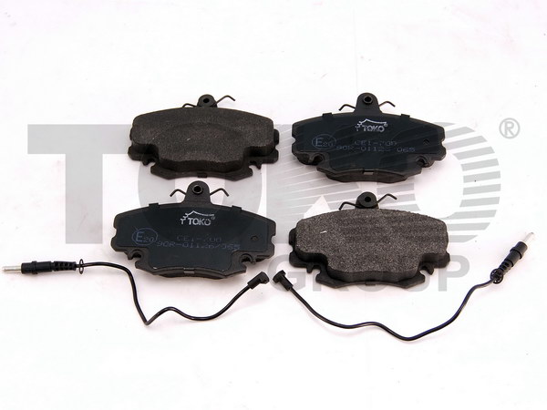 Toko T2144000 Front disc brake pads, set T2144000