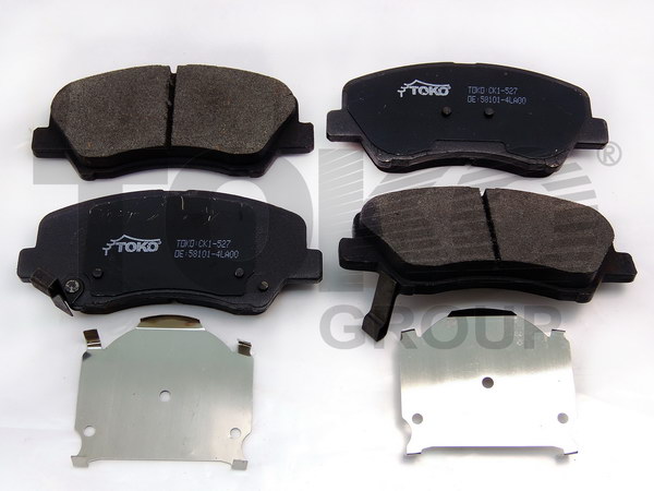 Toko T2103027 Front disc brake pads, set T2103027