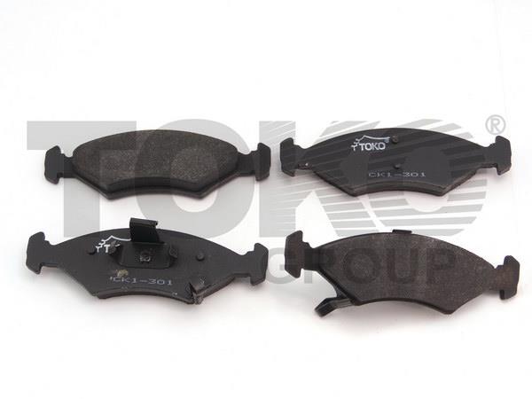 Toko T2104001W Front disc brake pads, set T2104001W