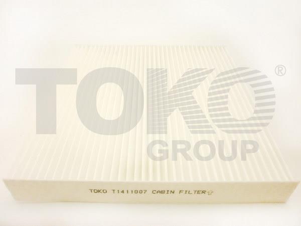 Toko T1411007 Filter, interior air T1411007