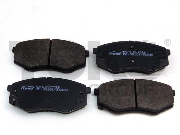 Toko T2103029 Front disc brake pads, set T2103029