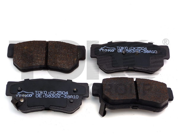 Toko T2203004 Rear disc brake pads, set T2203004