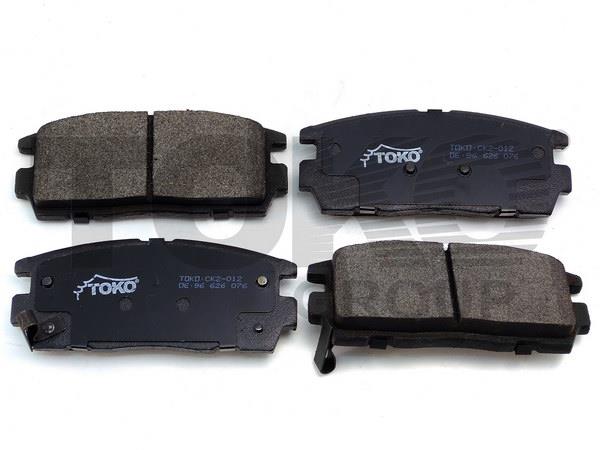 Toko T2202012 Rear disc brake pads, set T2202012
