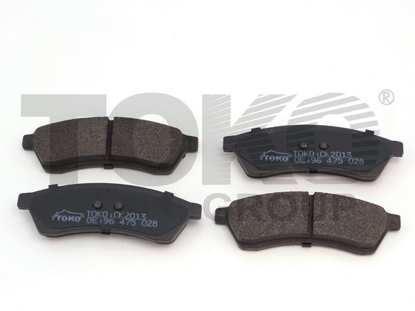 Toko T2202013 Rear disc brake pads, set T2202013