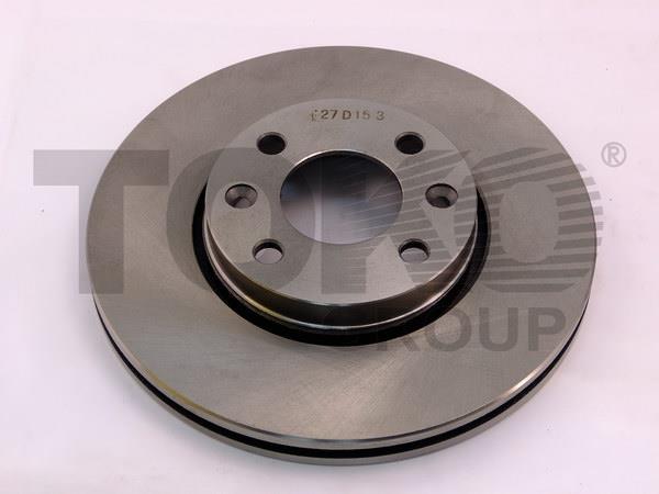 Toko T2314087 Front brake disc ventilated T2314087