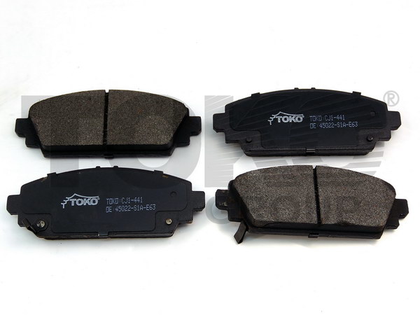 Toko T2111041 Front disc brake pads, set T2111041