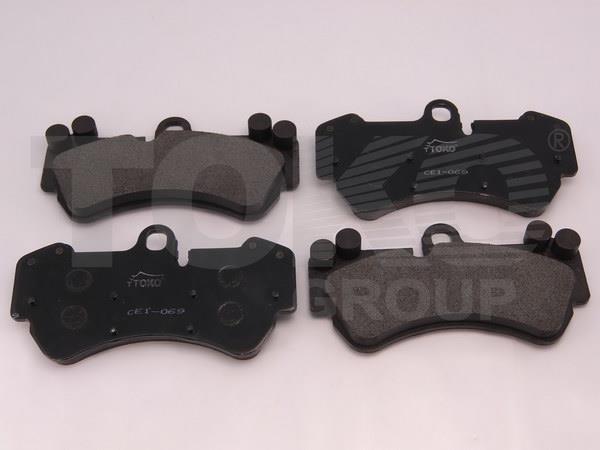 Toko T2152069W Front disc brake pads, set T2152069W