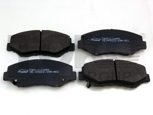 Toko T2111049 Front disc brake pads, set T2111049