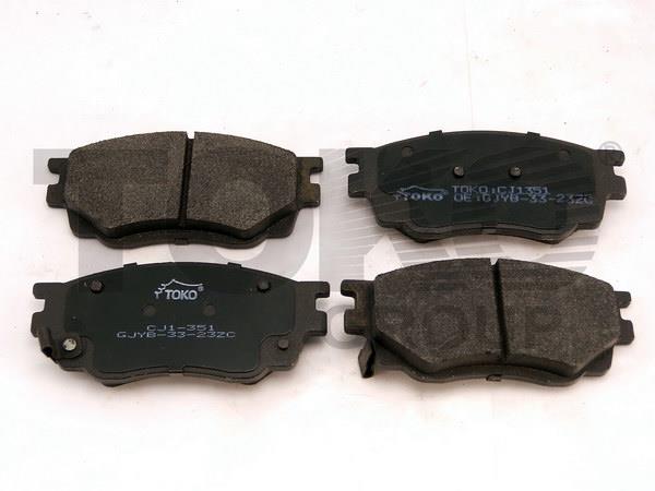 Toko T2112051 Front disc brake pads, set T2112051