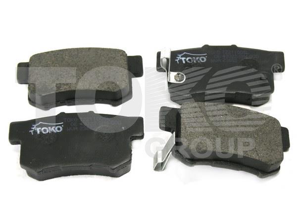 Toko T2211005L Rear disc brake pads, set T2211005L