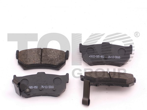 Toko T2211001 LD Rear disc brake pads, set T2211001LD