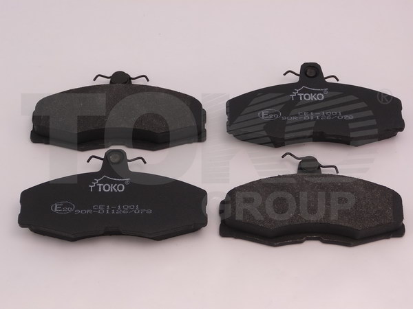 Toko T2150001W Front disc brake pads, set T2150001W