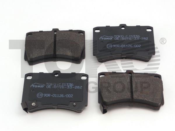 Toko T2112036 Front disc brake pads, set T2112036