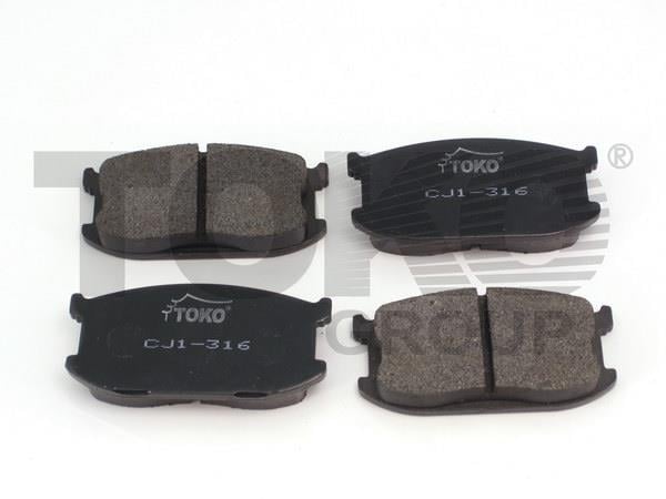 Toko T2112016W Front disc brake pads, set T2112016W