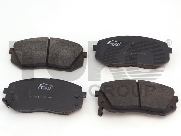 Toko T2104026W Front disc brake pads, set T2104026W