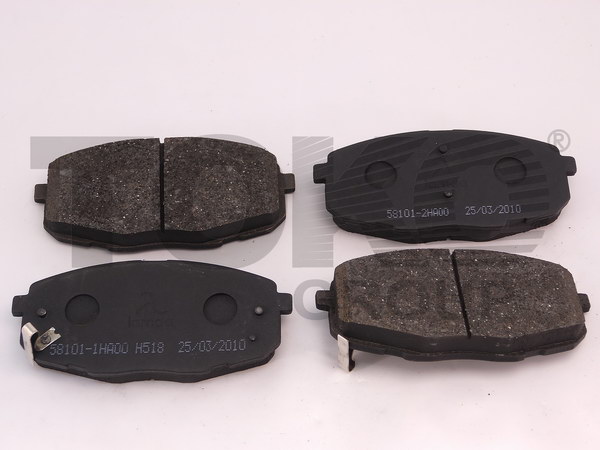 Toko T2104028C LD Front disc brake pads, set T2104028CLD