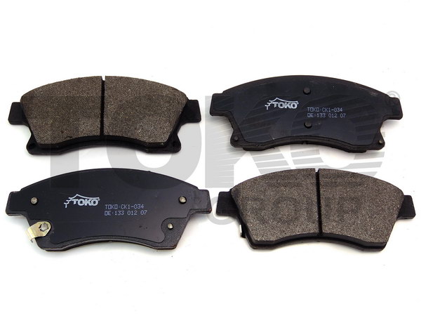 Toko T2101034 Front disc brake pads, set T2101034