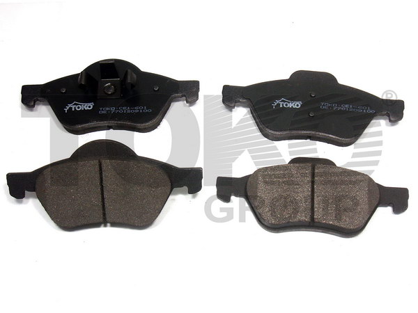 Toko T2146001 Front disc brake pads, set T2146001