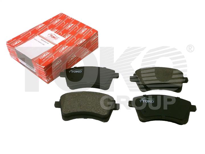Toko T2146037L Front disc brake pads, set T2146037L