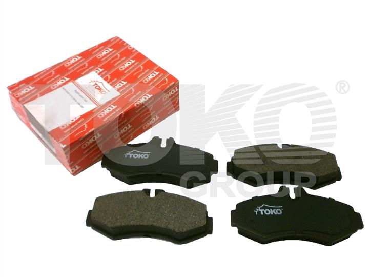 Toko T2142018L Front disc brake pads, set T2142018L