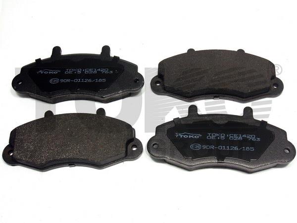 Toko T2135020 Front disc brake pads, set T2135020