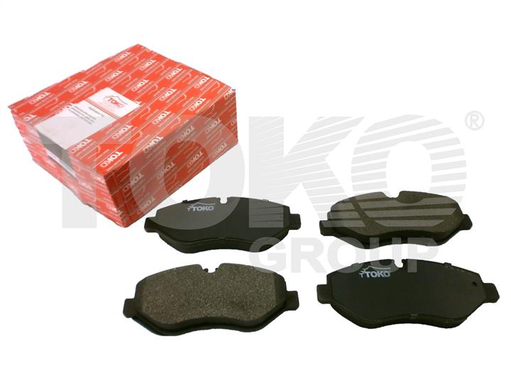 Toko T2142046L Front disc brake pads, set T2142046L