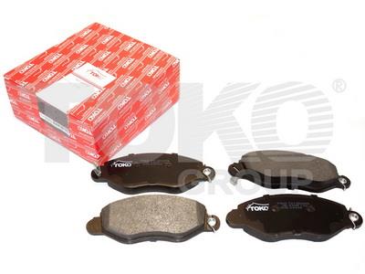 Toko T2135040L Front disc brake pads, set T2135040L