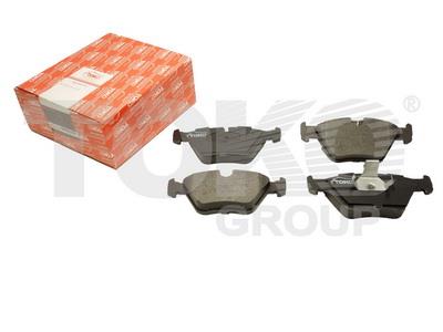 Toko T2134008L Front disc brake pads, set T2134008L