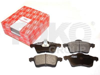 Toko T2152037L Front disc brake pads, set T2152037L