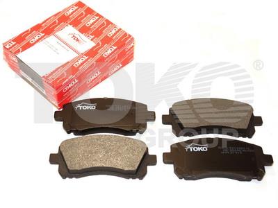 Toko T2116011L Front disc brake pads, set T2116011L