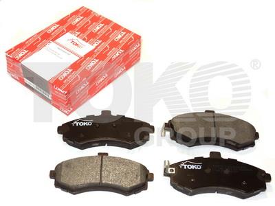 Toko T2103015L Front disc brake pads, set T2103015L