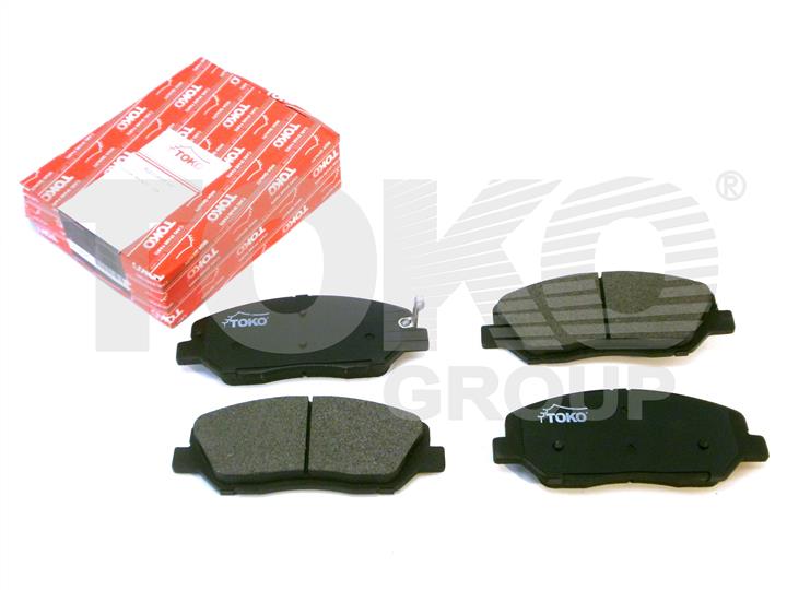 Toko T2103021L Front disc brake pads, set T2103021L