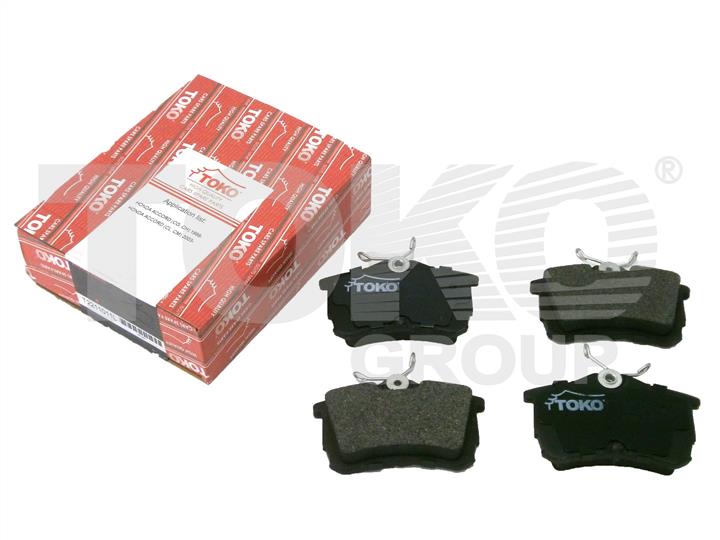 Toko T2211011L Rear disc brake pads, set T2211011L