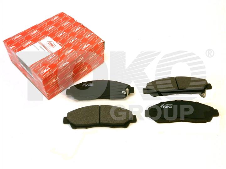 Toko T2111068L Front disc brake pads, set T2111068L